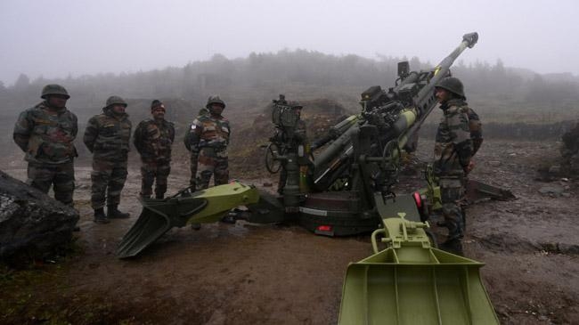 india deployed us made arms chinese border inner