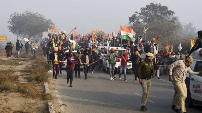 india farmer protest today