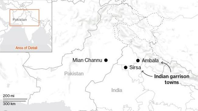 india launches missile into pakistan 1