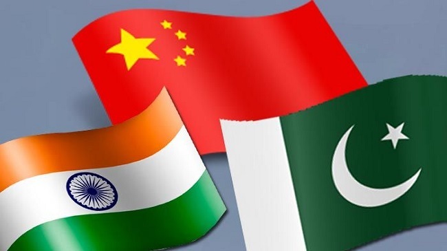 india pakistan china flags 19