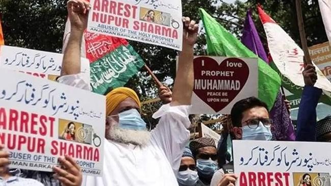 india protest nupur