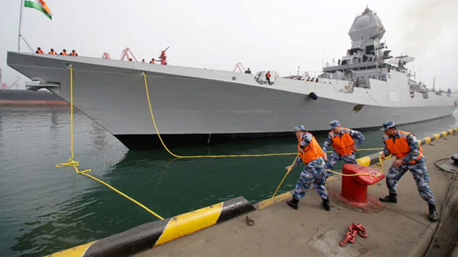 india send warship south china sea