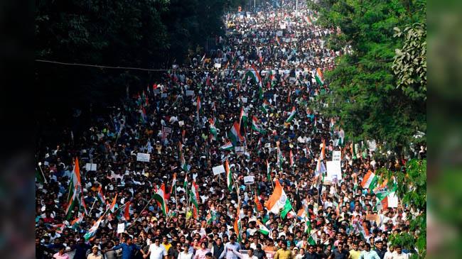 india unrest people