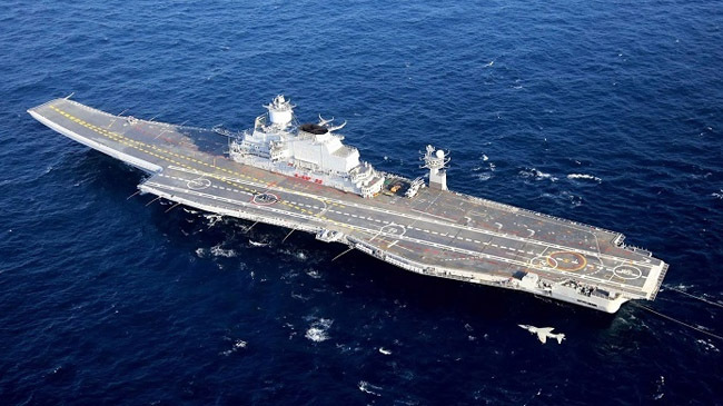 indian aircraft carrier ins vikramaditya