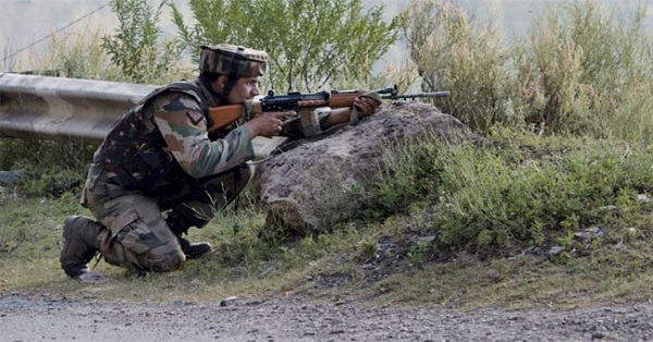 indian army in pakistan border