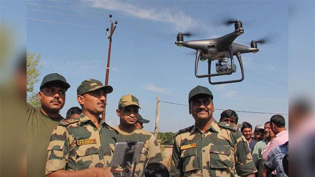 indian bsf drone