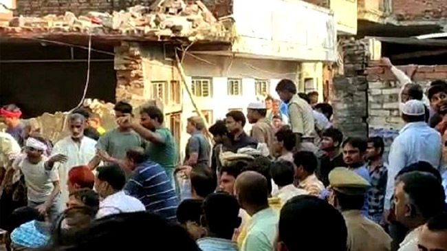 indian building collapse