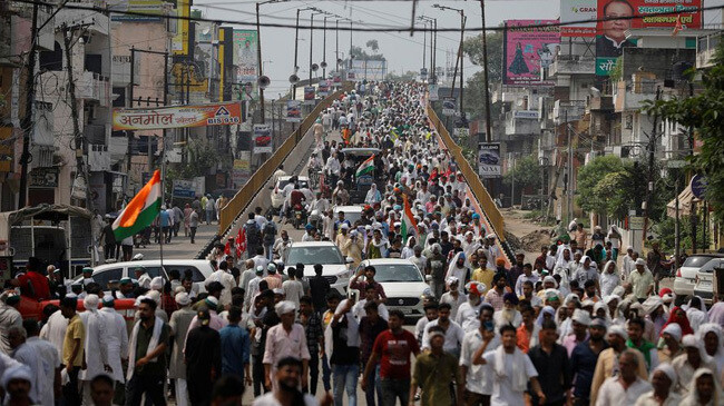 indian farmers rally against farm laws in up 01