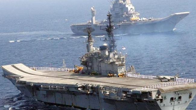 indian warships in the persiangulf