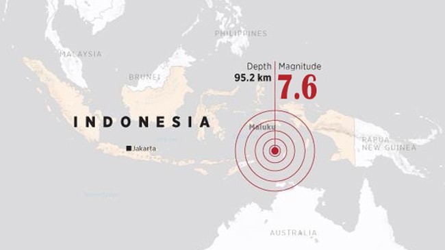 indonesia earthquack