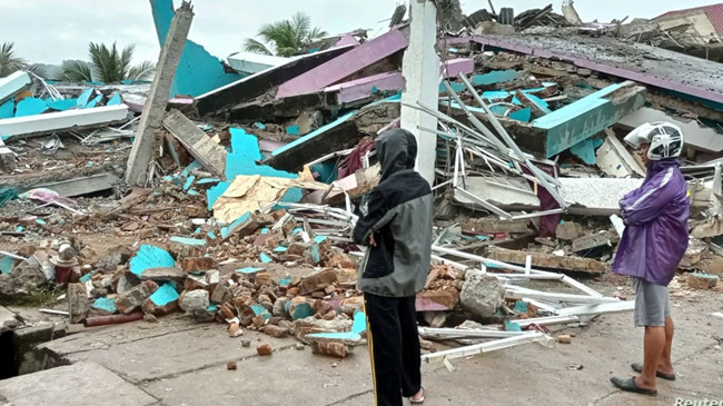 indonesia earthquake 15 january