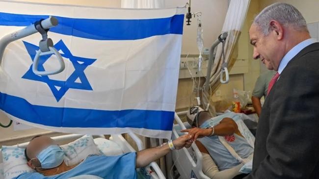injured israeli soldier in hospital