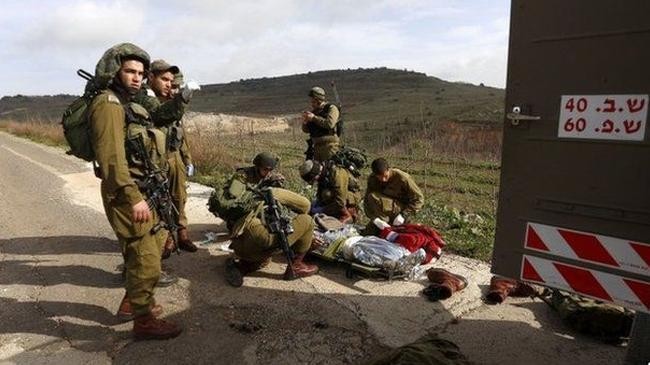 injured israeli soldier