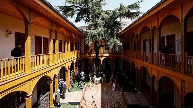 inside of madrasa