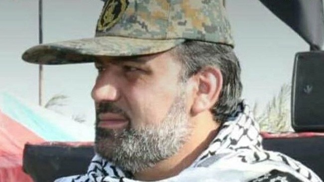 iran basij comander abdul hosain mujaddi