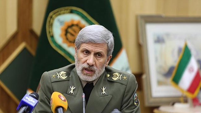 iran defence minister hatami