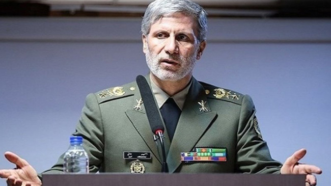 iran defence minister