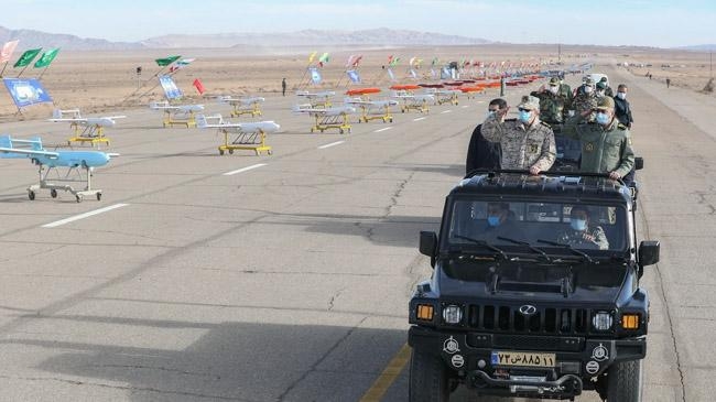 iran drone drill