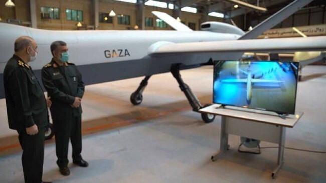 iran drone gaza