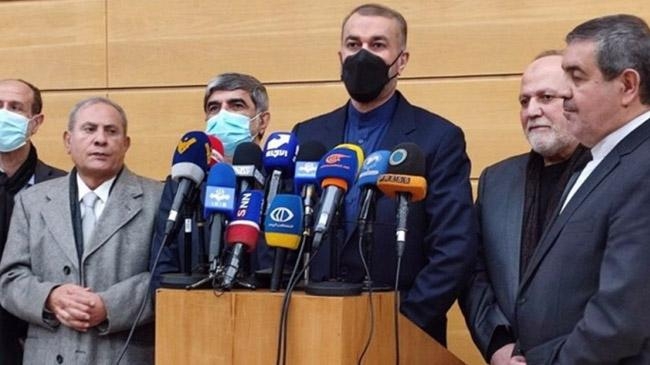 iran foreign minister press conference