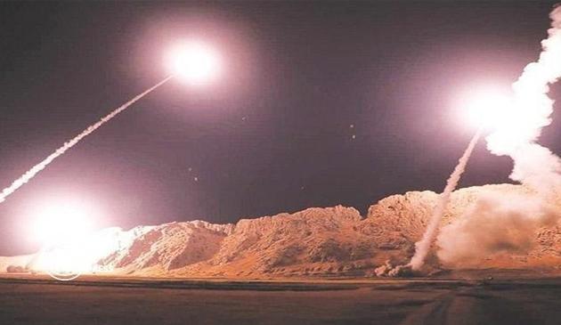 iran hit american base