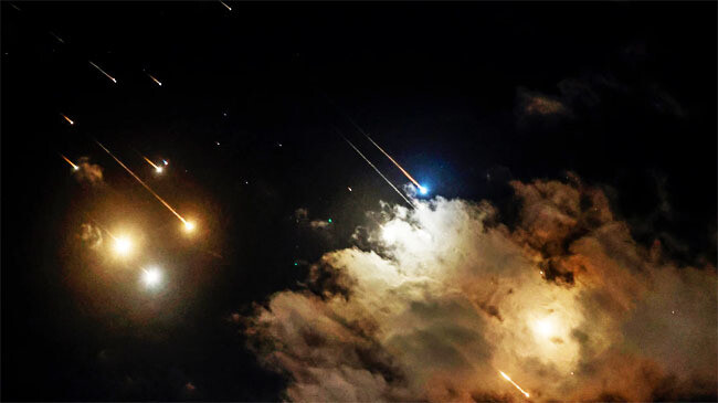 iran launched ballistic missile attack israel