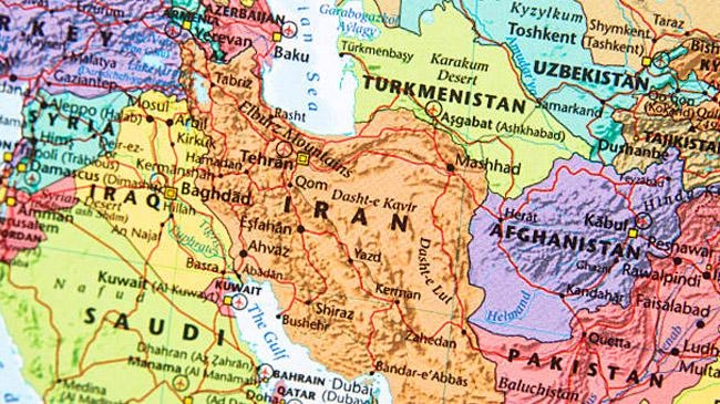 iran map