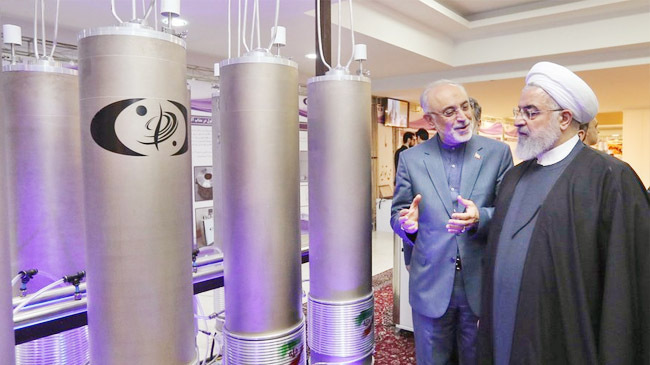 iran neuclear power plant inner