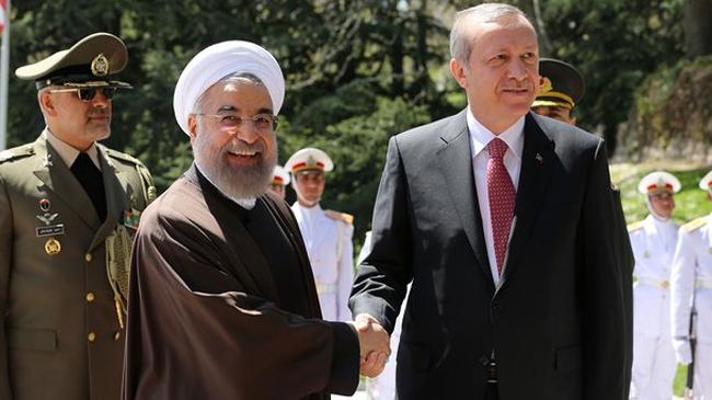 iran president hasan rouhani and turkey president erdogan