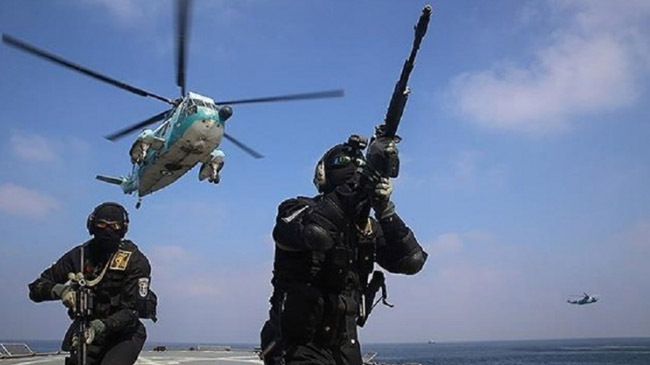 iran russia naval drill