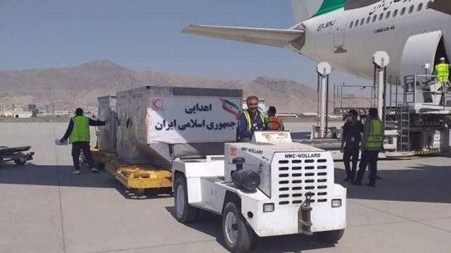 iran send humanitarian assistance kabul