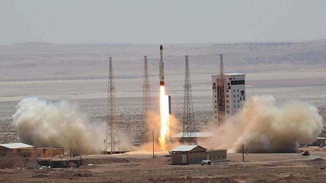 iran sent military satallite