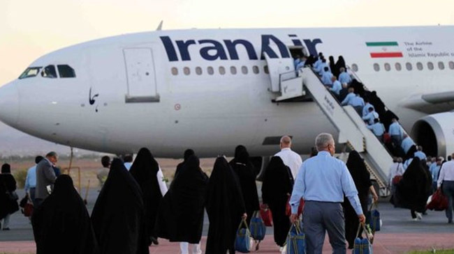 iran suspend flight india pakistan