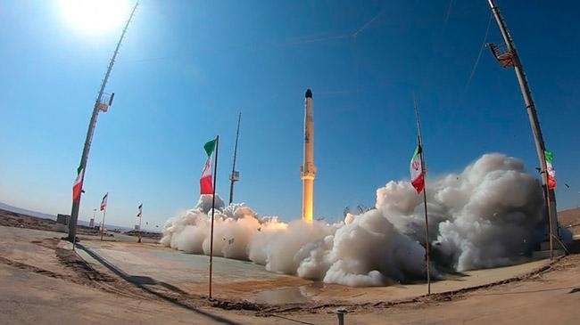 iran tests solid fuel rocket engine