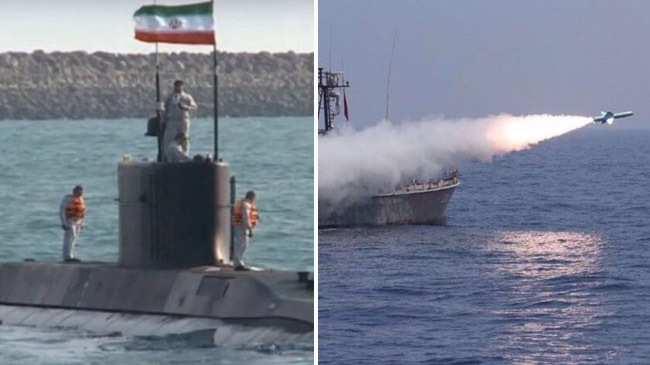 irans naval exercise 1