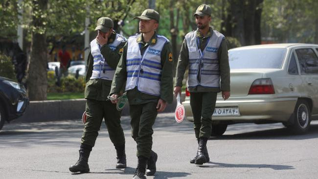 irans police