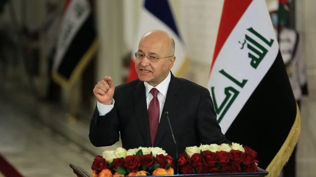 iraq president barham salih