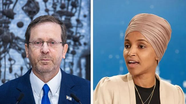 isaac herzog and ilhan omar