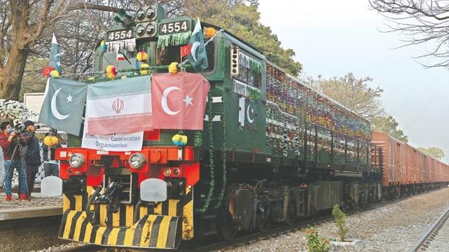 islamabad tehran istanbul freight train