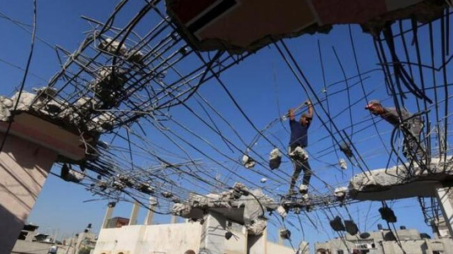israel air strike gaza inner