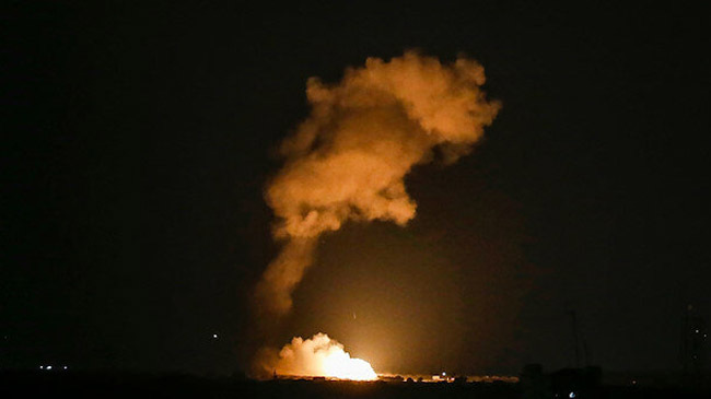israel air strike gaza 1