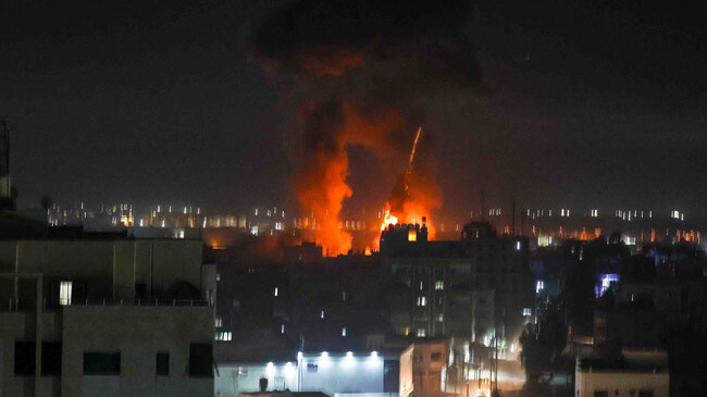 israel air strike gaza 3
