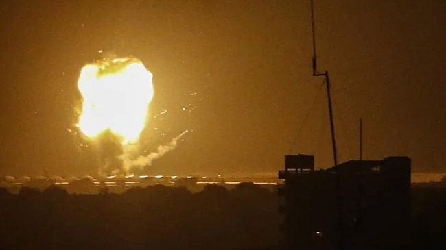 israel army fail syrian missile inner