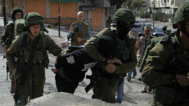 israel arrested 23 palestines
