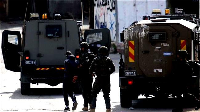 israel arrests palestinians in occupied west bank