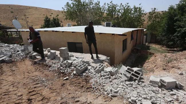 israel demolished 313 palestine homes