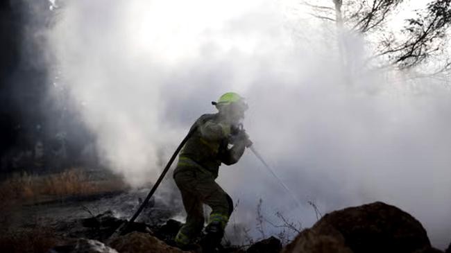israel fire