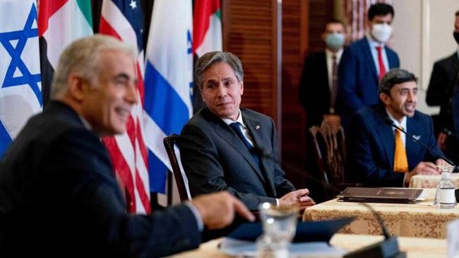 israel fm us uae bahrain morocco