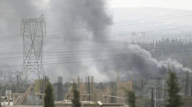 israel hundred air raids syrian territory inner