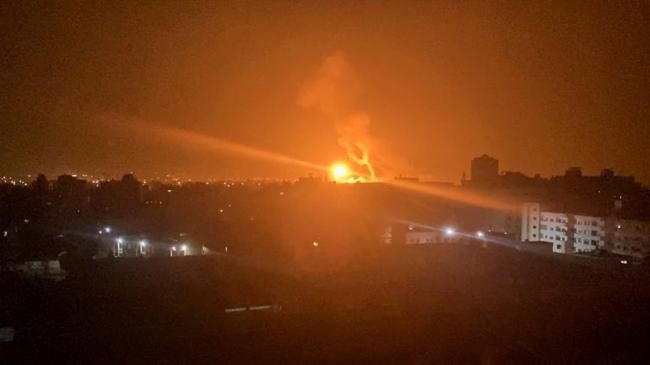 israel launches air raid on gaza 16 07 2022